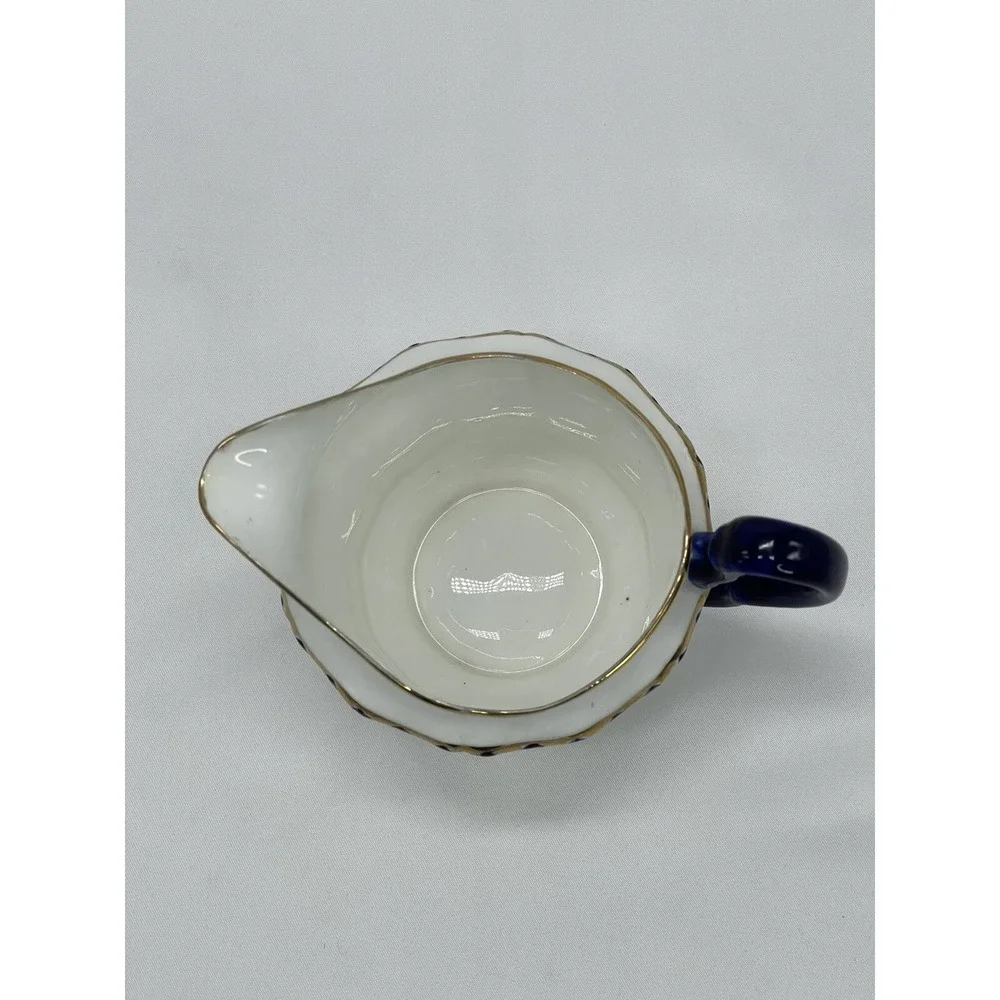 Vintage e Hughes &‎ Co Fenton Creamer Staffordshire Eusancos China England